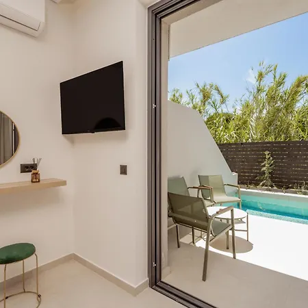 Mr & Mrs Grey Luxury With Private Pools-laganas Apartment *